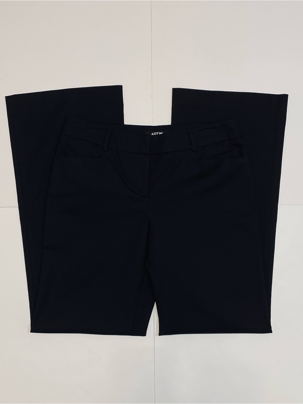 Apt 9 Modern Fit Black Tailored Straight-Leg Women’s Dress Pants Size 6
